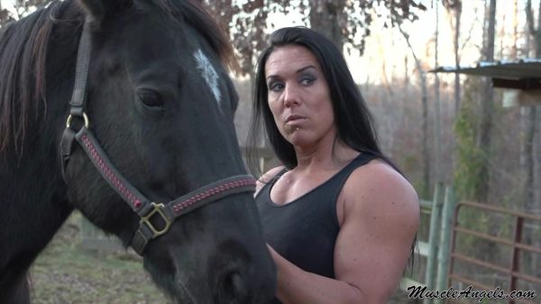 Female bodybuilder, sexy, lesbian, fucking, megan abshire, Jennifer scarpetta