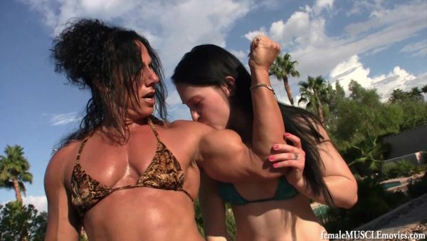 Annie Rivieccio, Cheyenne jewell, muscular, female bodybuilder, feats of strength, muscle talk, muscular women, biceps, most muscular, workout, traps, flexing, masturbation instruction, muscle worship,